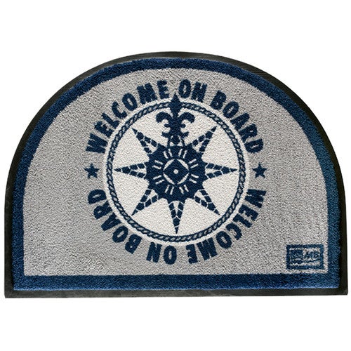 Welcome on Board Mat - Blue - OUT OF STOCK UNTIL 06/17/2025