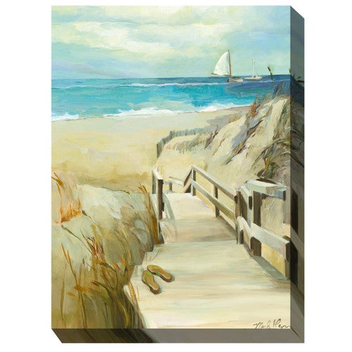 Gone Barefoot Outdoor Wall Art
