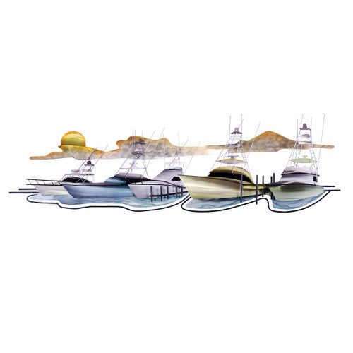 Gulf Marina Wall Art