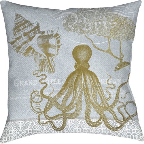 Octopus Depths Pillow