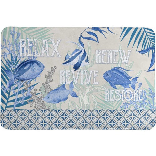 Seaside Relaxation Memory Foam Rug