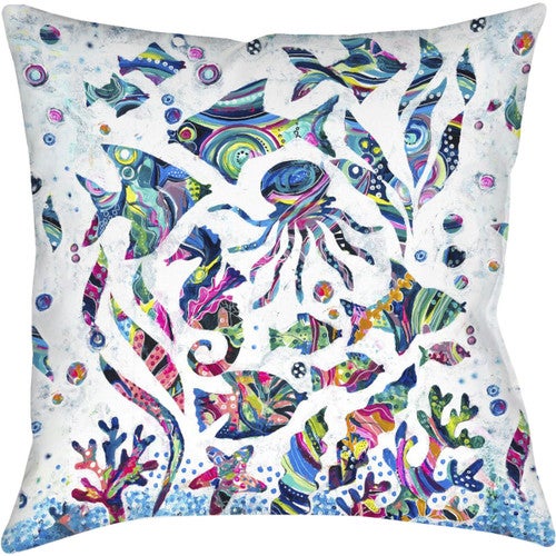 Reef Party Pillow
