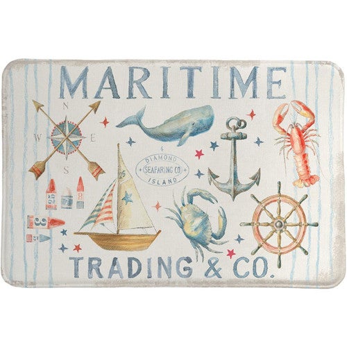 Maritime Trading Memory Foam Rug