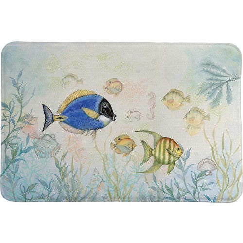 Reef Dwellers Memory Foam Rug