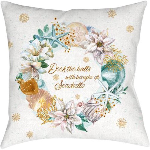 Boughs of Seashells Pillow