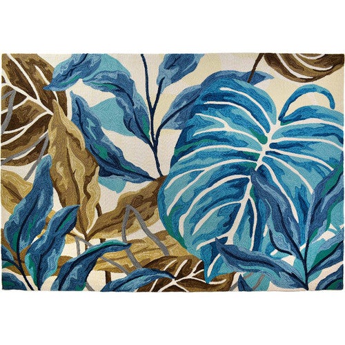 Tropics Blues Indoor/Outdoor Rug Collection