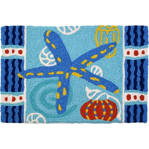 Starfish Waves Indoor/Outdoor Rug