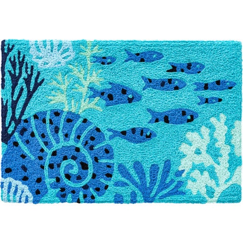 Coral Sea Fish Indoor/Outdoor Rug