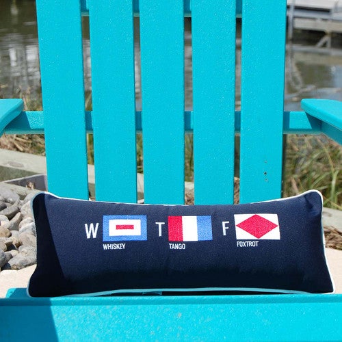 Nautical Icons Indoor/Outdoor Pillow