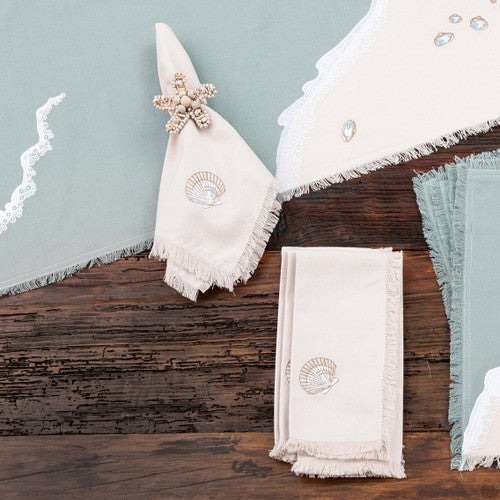 Seashell Shores Napkins - Set of 4