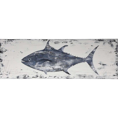 Undercurrents Tuna Oil Painting