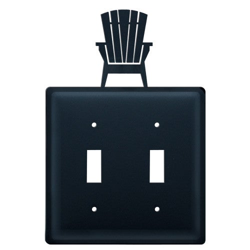 Adirondack Chair Double Switch Cover