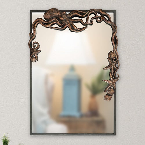 Octopus & Shells Wall Mirror