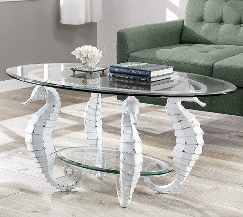 Seahorse Oval Coffee Table