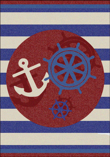 Nautical Voyage Rug - 8 x 11