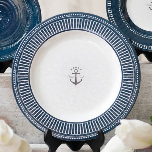 Anchor Cobalt Dinner Plate - Set of 6