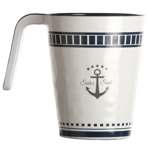 Anchor Cobalt Mug - Set of 6