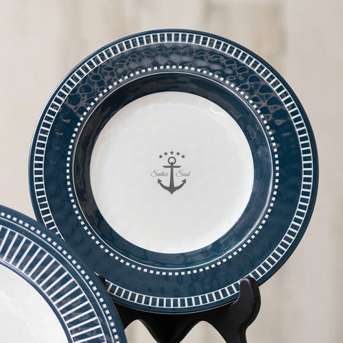 Anchor Cobalt Soup Bowl - Set of 6