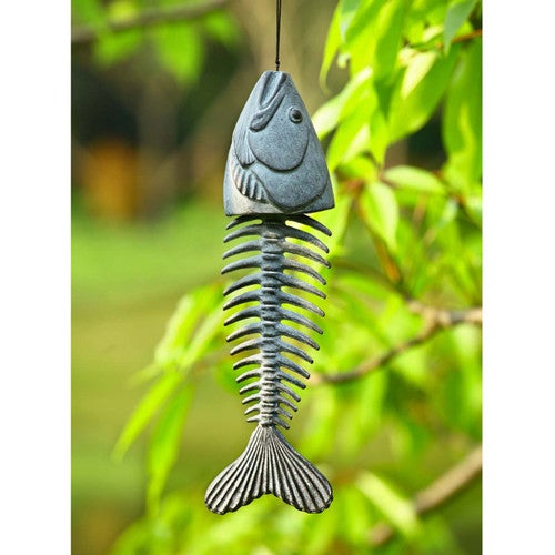 Fish Skeleton Windchime