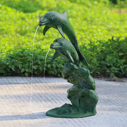 Dolphin Dance Garden Spitter