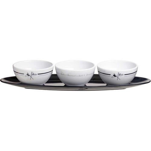 Nautical Welcome 4 Pc. Snack Set