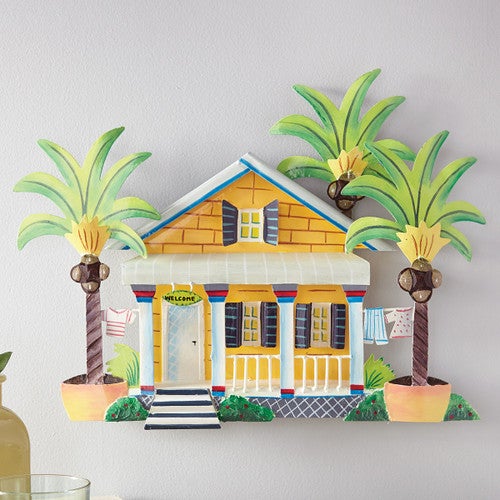 Island Home Wall Art - Yellow