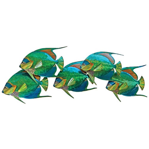 Vibrant Angelfish Wall Art