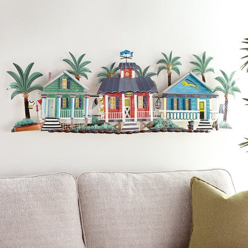 Tropical Village Wall Art