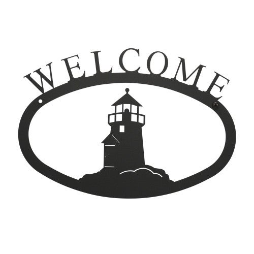 Lighthouse Welcome Sign
