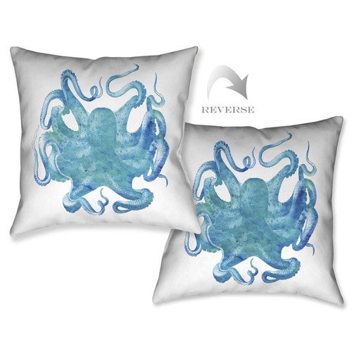 Aqua of the Deep Pillow