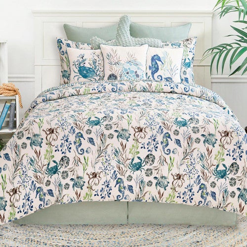 Sea Garden Quilt Bedding Collection