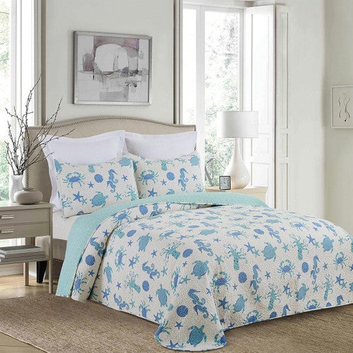 Tasman Sea Bedspreads