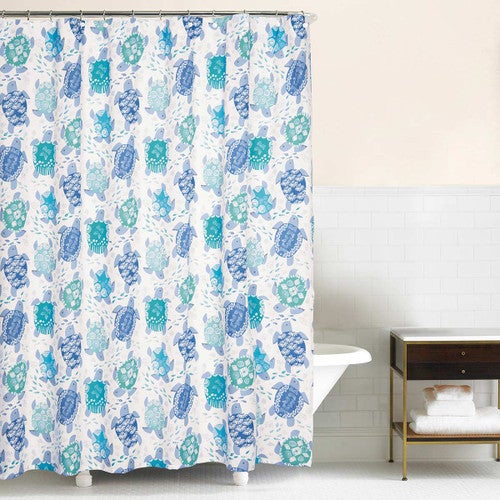 Turtle Tide Shower Curtain
