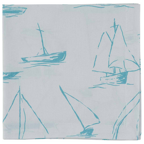 Aqua Regatta Napkins - Set of 4