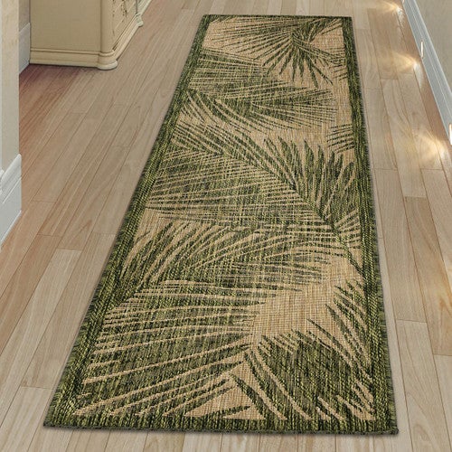 Palm Paradise Rug - 2 x 8