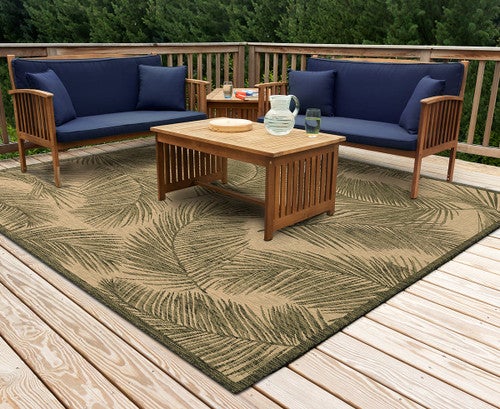 Palm Paradise Rug - 8 Ft. Square