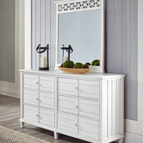 Coast 6 Drawer Dresser with Mirror