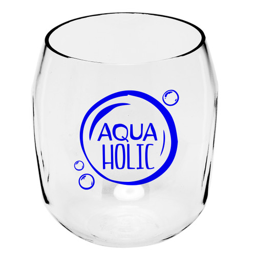 AquaHolic Wine Tumblers - Set of 4
