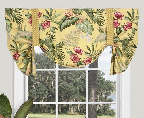 Sunny Island Tie Up Valance - OUT OF STOCK UNTIL 09/15/2025