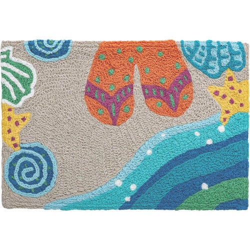 Flip Flop Shore Indoor/Outdoor Rug