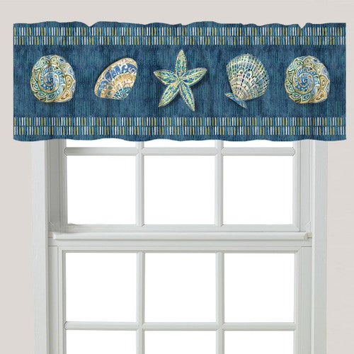 Decorative Shells Valance