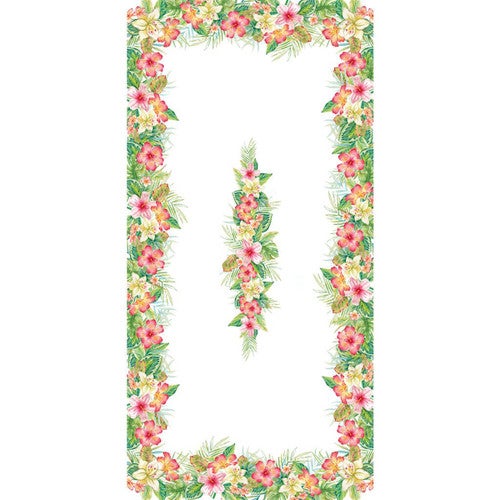 Island Flora Tablecloth - Large - OUT OF STOCK UNTIL 12/02/2025