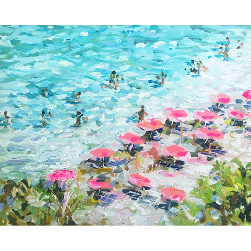 Summer Rush Canvas Wall Art