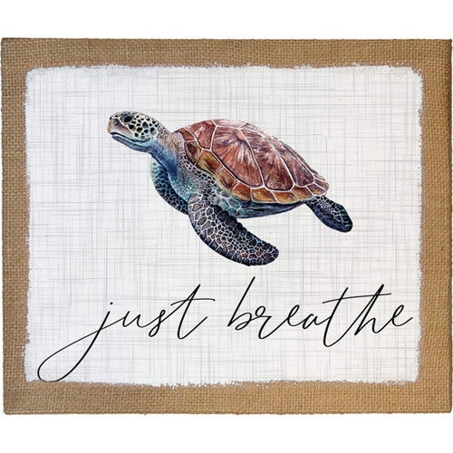 Just Breathe Wall Art