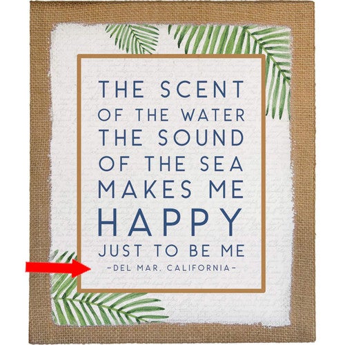 Happy to Be Me Personalized Wall Art