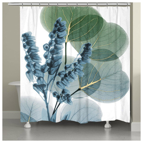 Aruban Flowers Shower Curtain