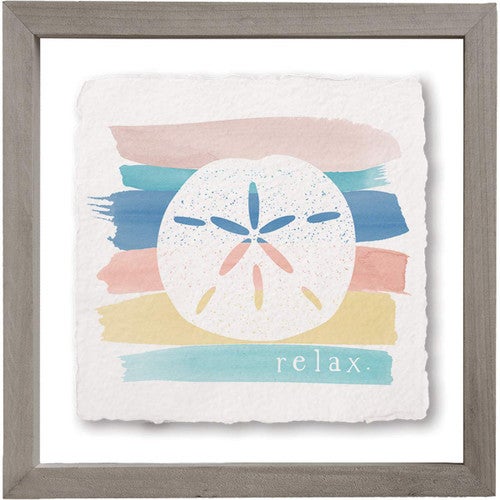 Watercolor Sand Dollar Wall Art