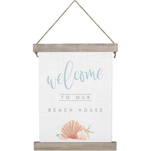 Welcome Beach House Wall Art