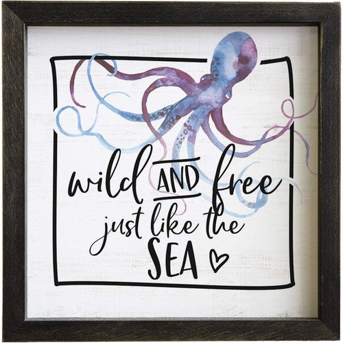 Wild Like the Sea Wall Art
