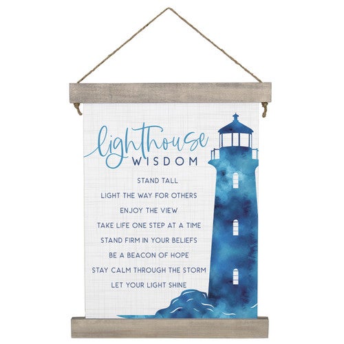 Lighthouse Wisdom Wall Art
